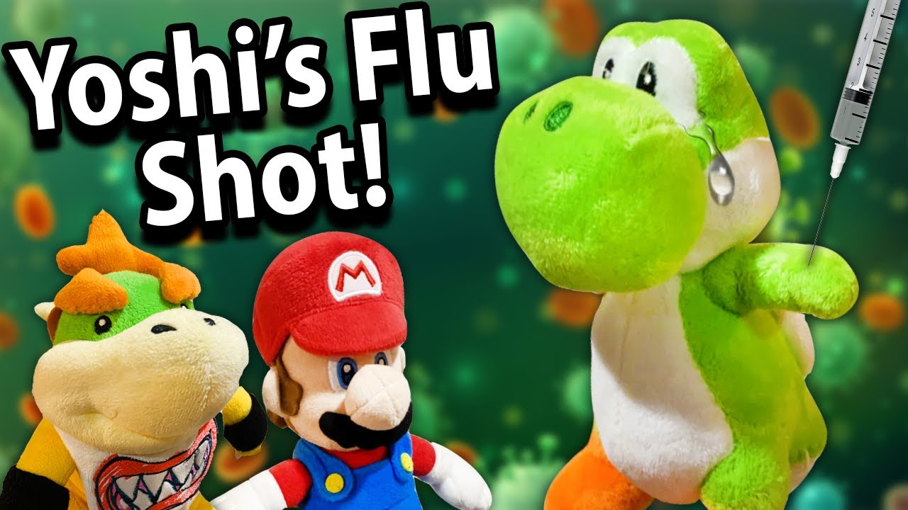 MagicalMarioBros: Прививка от гриппа для Йоши!