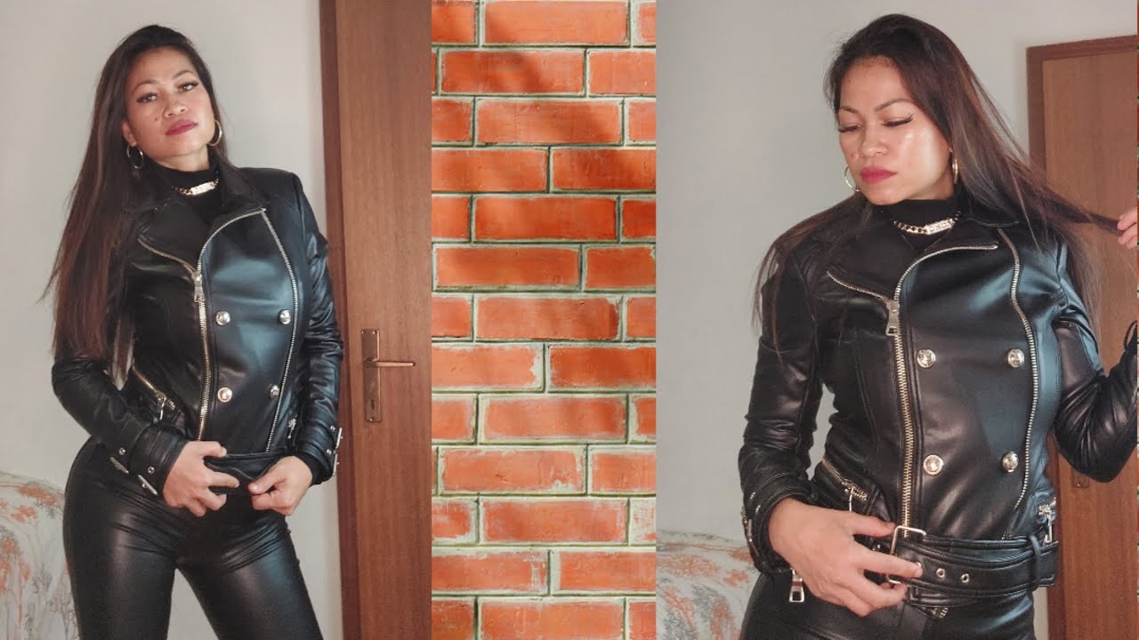 Guess leather jacket |Rock 'N Roll chic Outfit | Lerma Brijana
