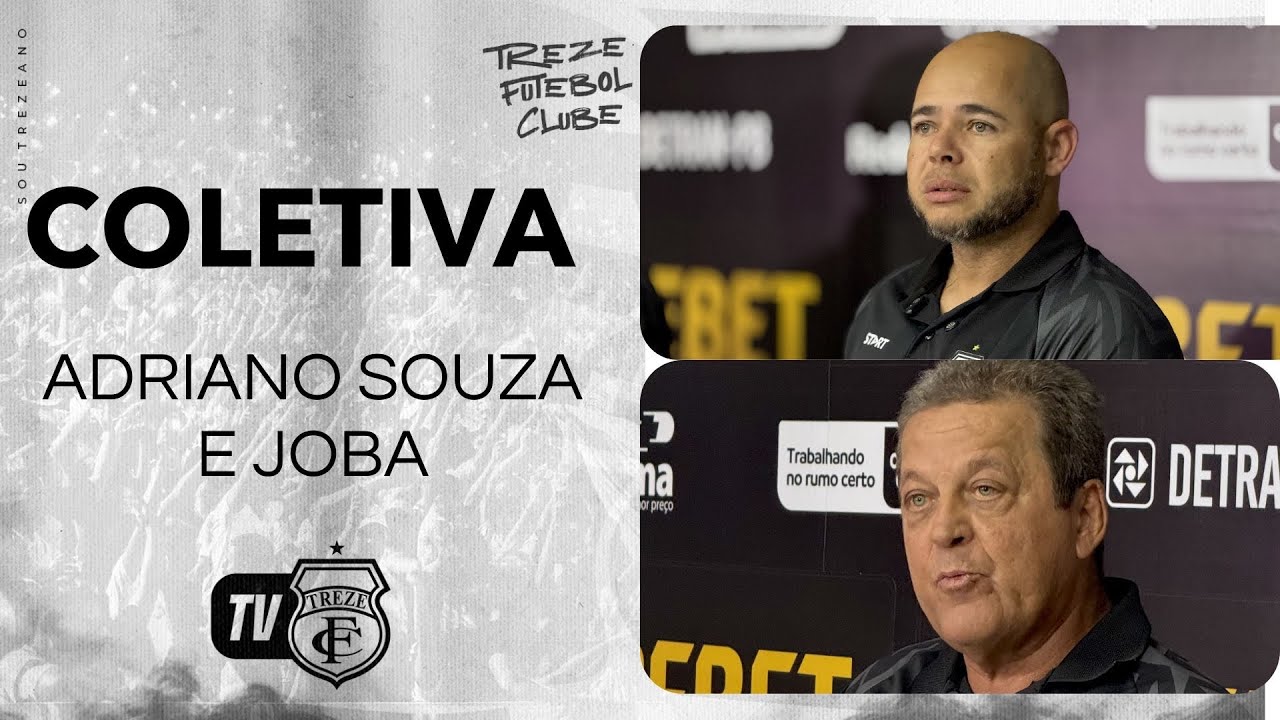 COLETIVA DE IMPRENSA – APRESENTAÇÃO – TÉCNICO ADRIANO SOUZA E DIRETOR EXECUTIVO JOBA