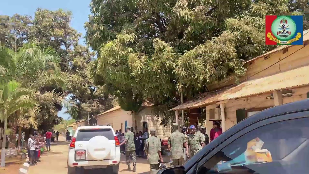 THE CHIEF OF DEFENCE STAFF ARRIVES IN FAJARA BARRACKS