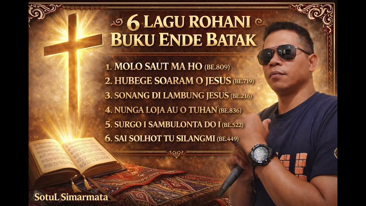 KUMPULAN LAGU ROHANI BUKU ENDE BATAK/SOTUL SIMARMATA