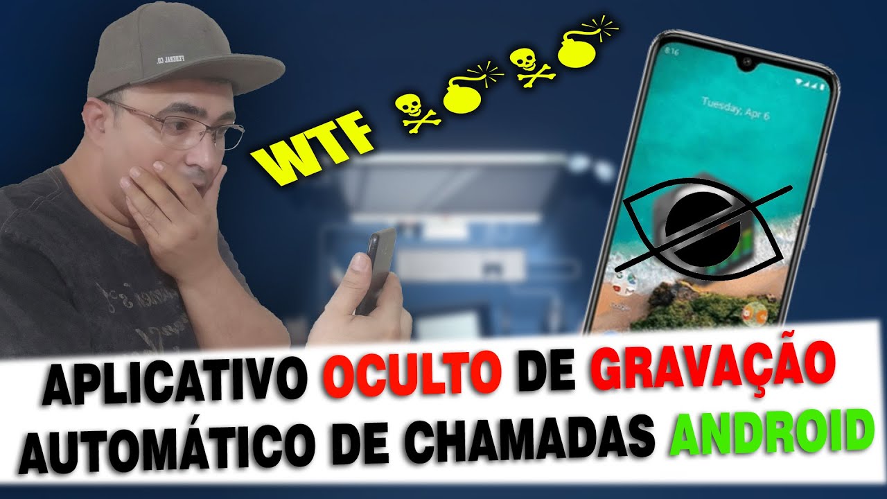 Aplicativo Oculto de Gravação Automático de Chamadas para Celular