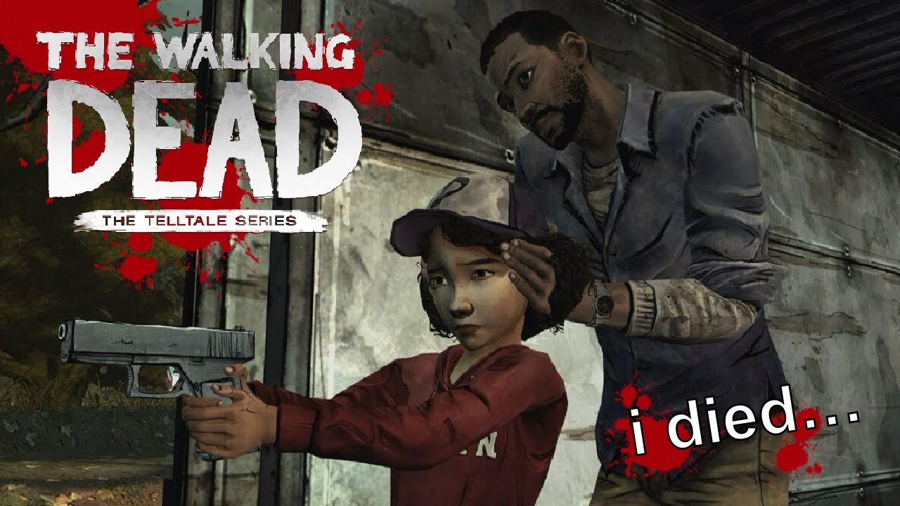 we shot a BRATTY KID in the walking dead game