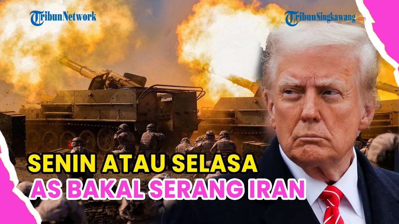 🔺TRUMP SIAP MENYERANG IRAN PADA SENIN ATAU SELASA❗