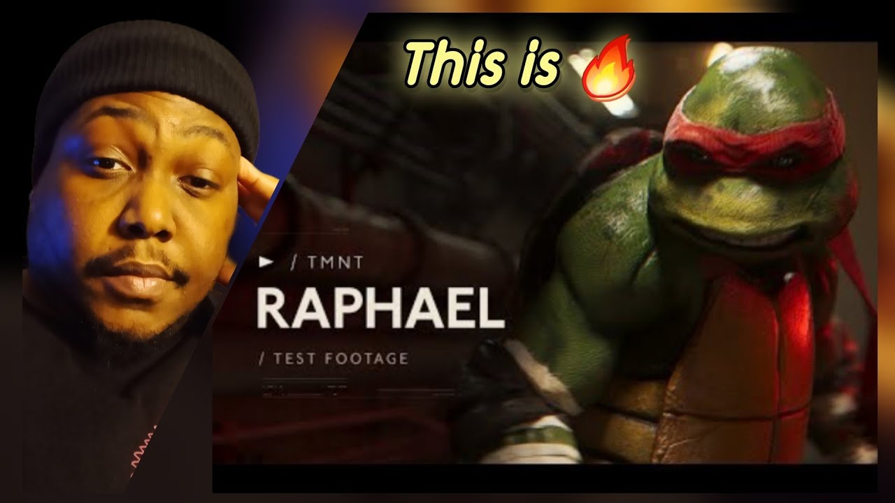 TMNT: Raphael Test Footage (Reaction)