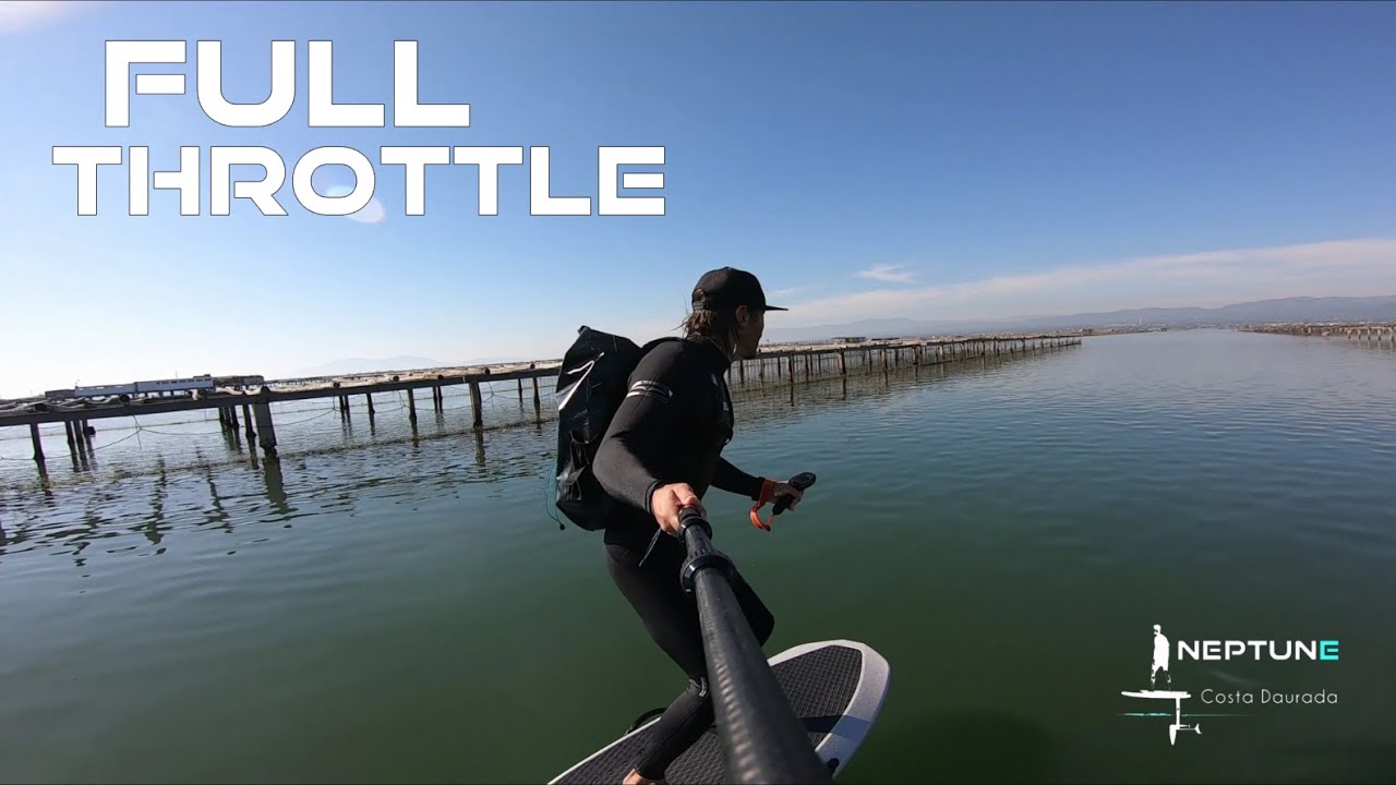 RACING TROUGH the mussel farm.Testing mAX speed! 1st gen Waydoo 2020 without prop  (Part.2 ).