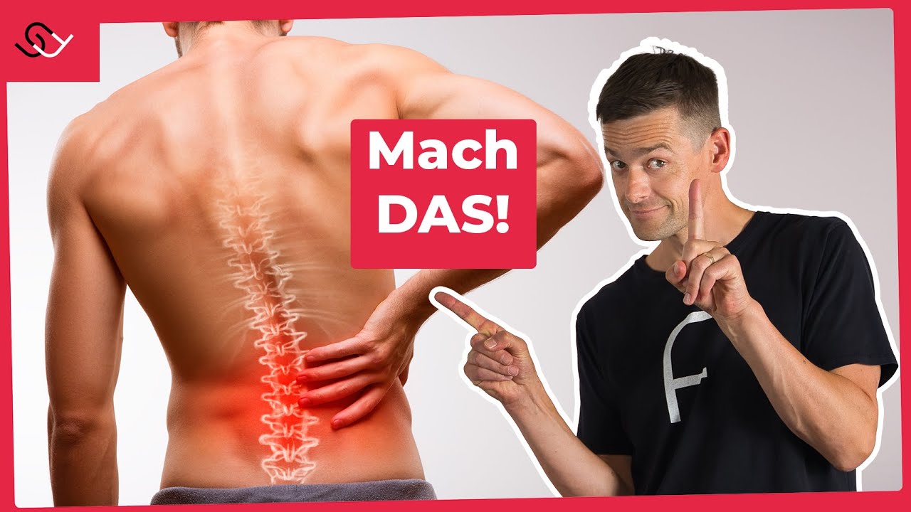 Schmerzen im unteren Rücken loswerden - Die beste Übung (die du nicht machst)