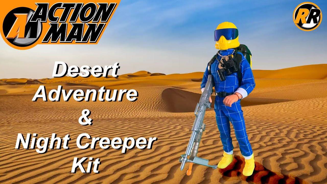 Action Man Desert Adventure & Night Creeper Kits