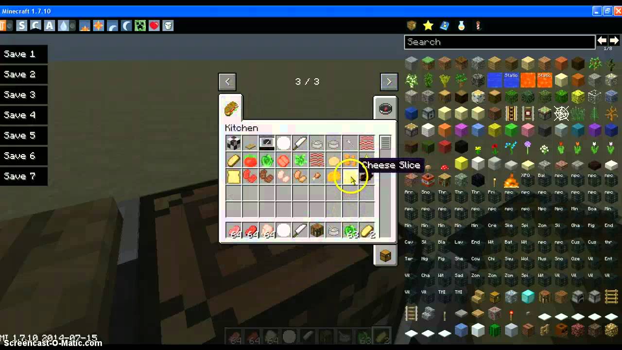 The Kitchen Mod 1.7.10 (Sandwiches,Burgers, and more!!)
