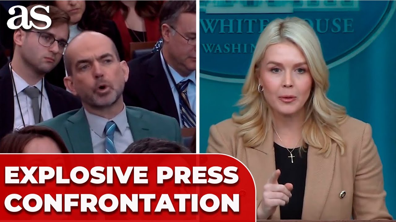 KAROLINE LEAVITT dismisses reporter as &lsquo;LEFT-WING HACK&rsquo; in HEATED EXCHANGE over ICE shooting