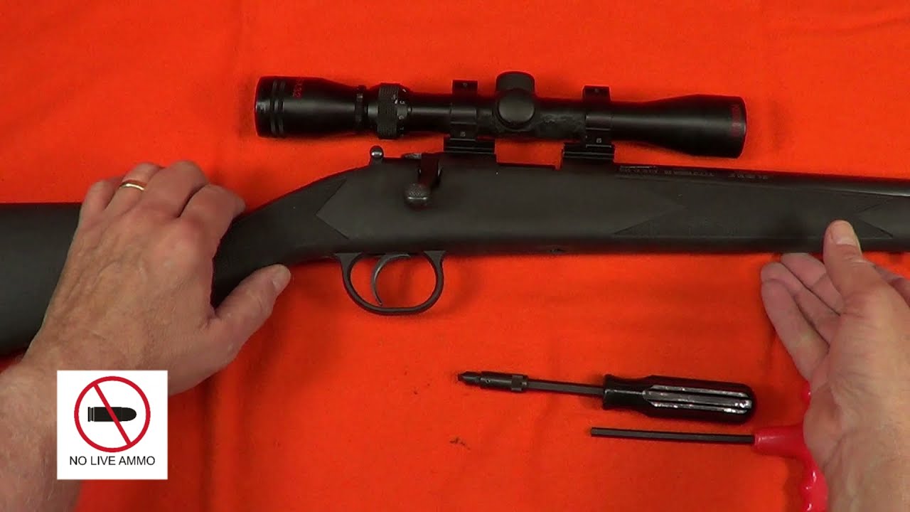 Traditions E-Bolt 209 разборка для чистки