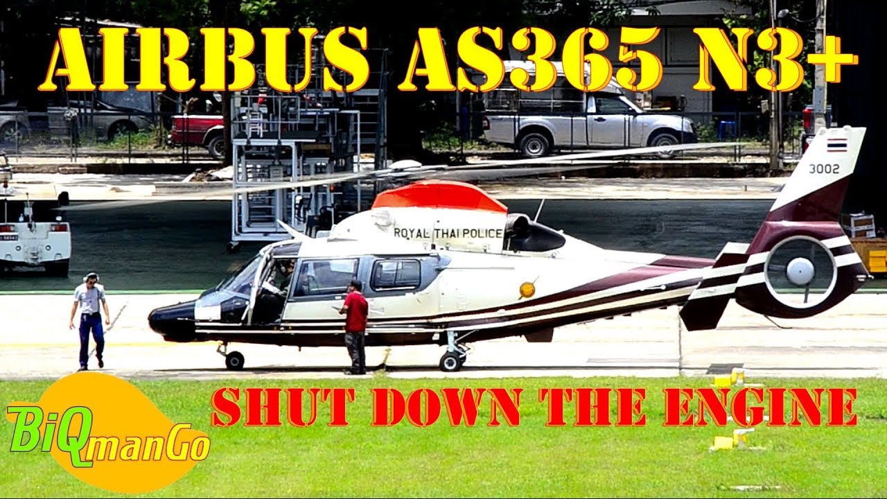 Airbus AS365 N3+ Dauphin II shut the engine off