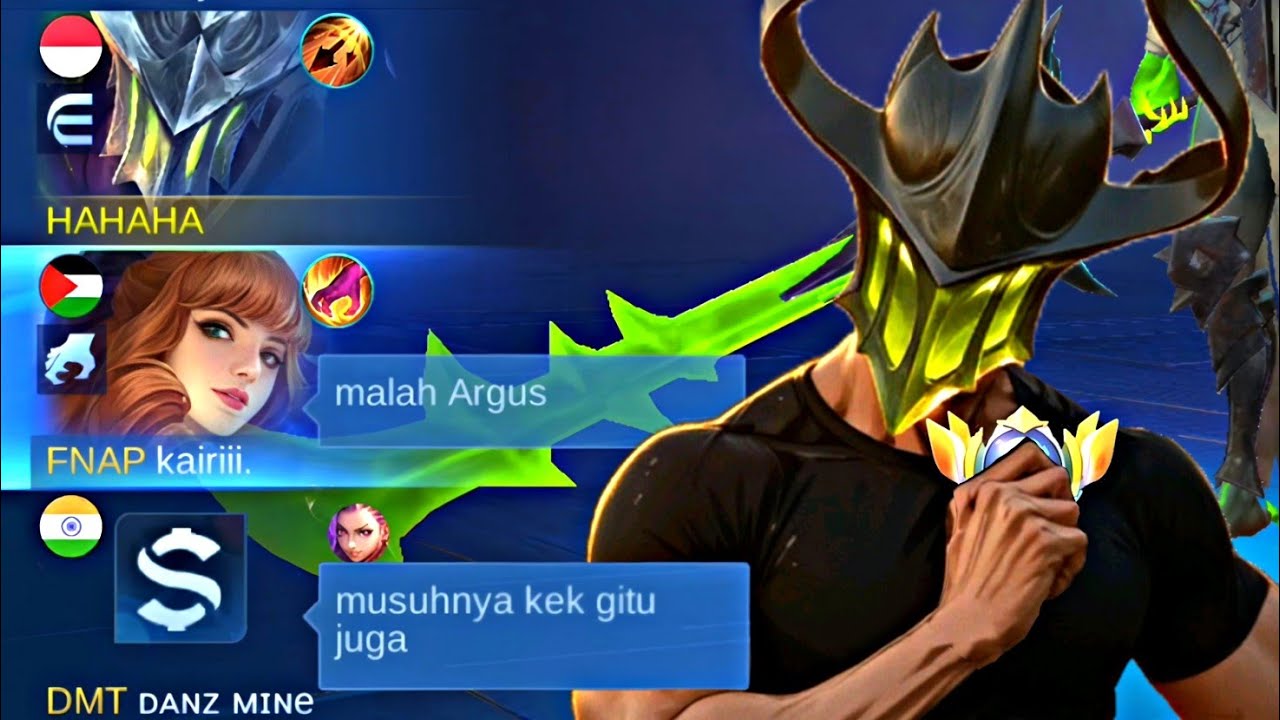 ARGUS GW DIREMEHIN!? AUTO GW KASIH PAHAM PAKAI ITEM TERSAKIT! - GAMEPLAY KESATRIA ARGUS