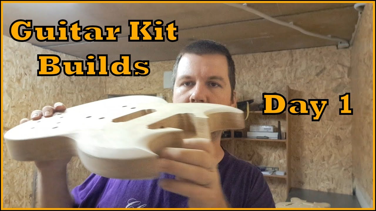 Reshaping the SG Kit (Day 1 - Guitar Kit Builds)