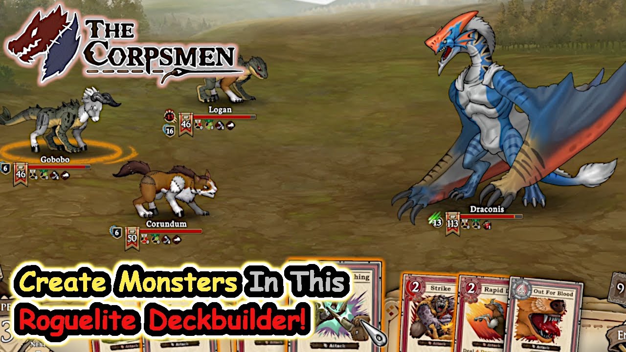 This Monster Fusion Deck Building Roguelite Is Worth Your Time! Check It Out! | The Corpsmen