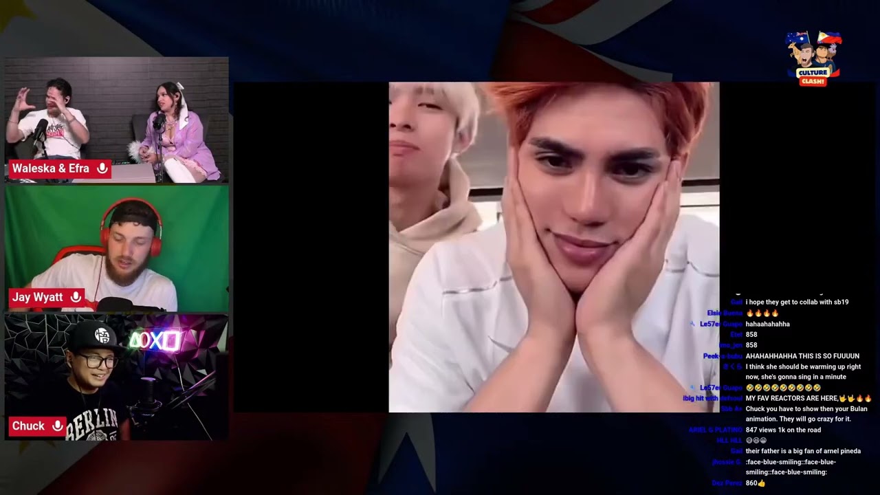 Waleska & Efra react to SB19 'TRY NOT TO REACT Challenge' w/ Cashual Chuck