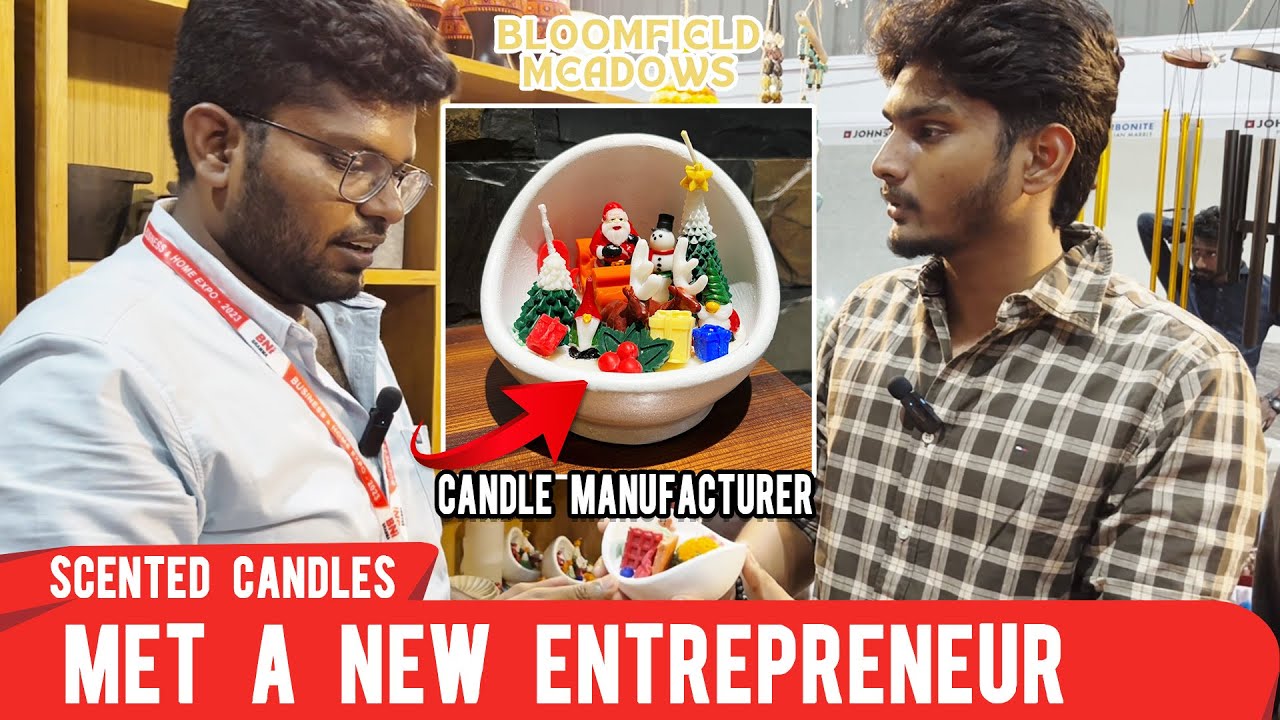 Scented Candle Business | Manufacturer | ft. RAVIRAJ |  startup & sale | Business Ideas |