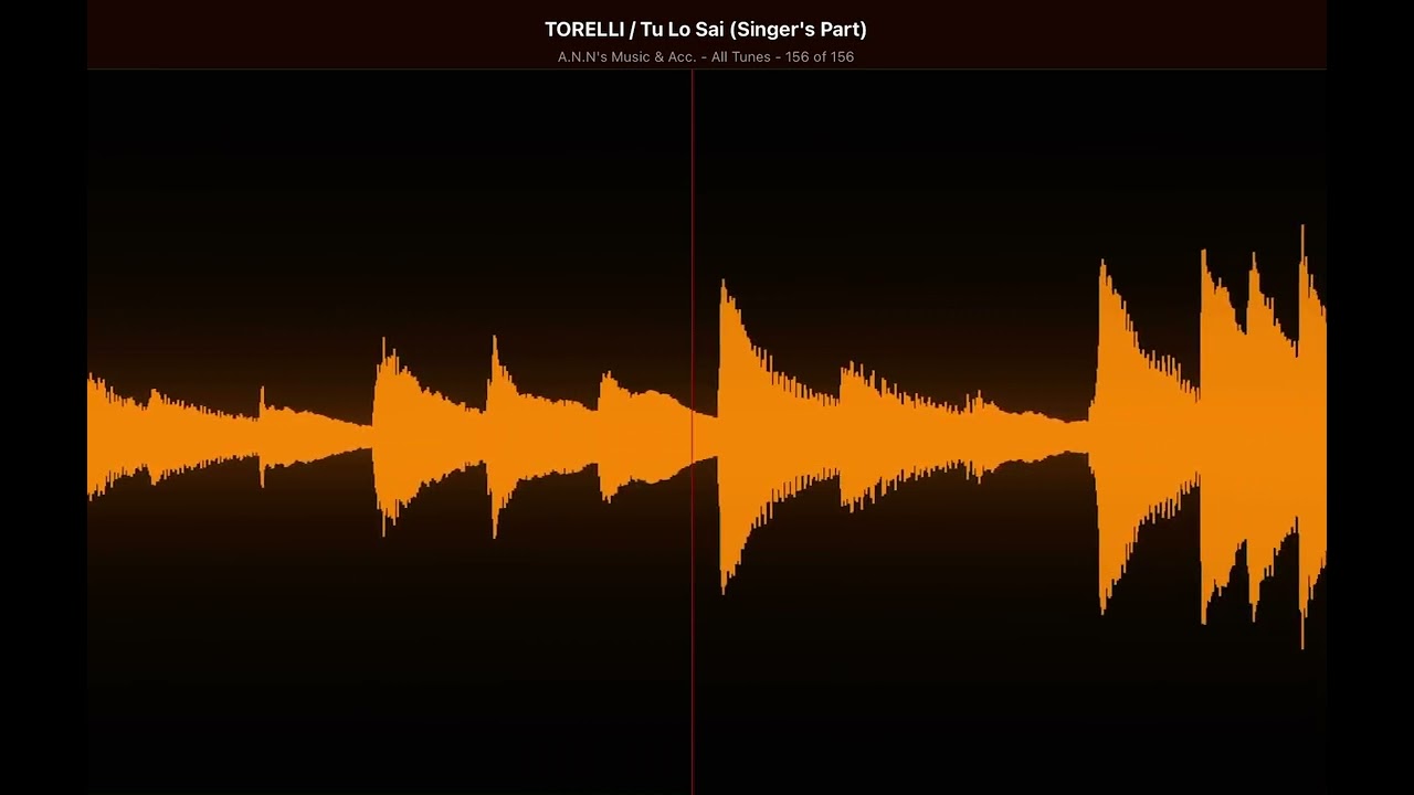 TORELLI / Tu Lo Sai (Karaoke piano accompaniment with singing part) A.N.N.'s Music & Acc.