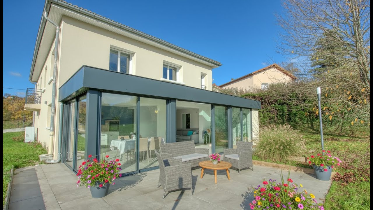 [VISITE VIRTUELLE] VIENNE : Maison T6 - 186m2 - 5 ch - Terrain 1000m2 - Christel Montagny