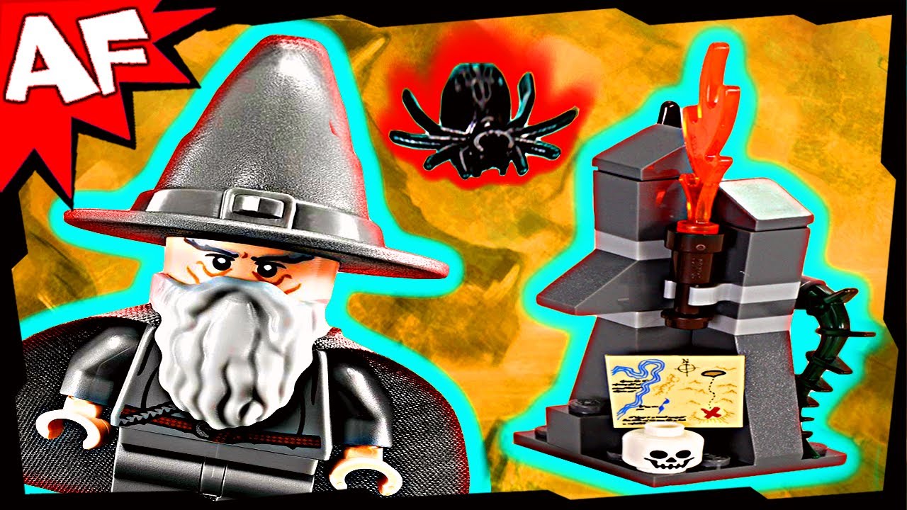 GANDALF at DOL GULDUR 30213 Lego the Hobbit Animated Building Review An Unexpected Journey