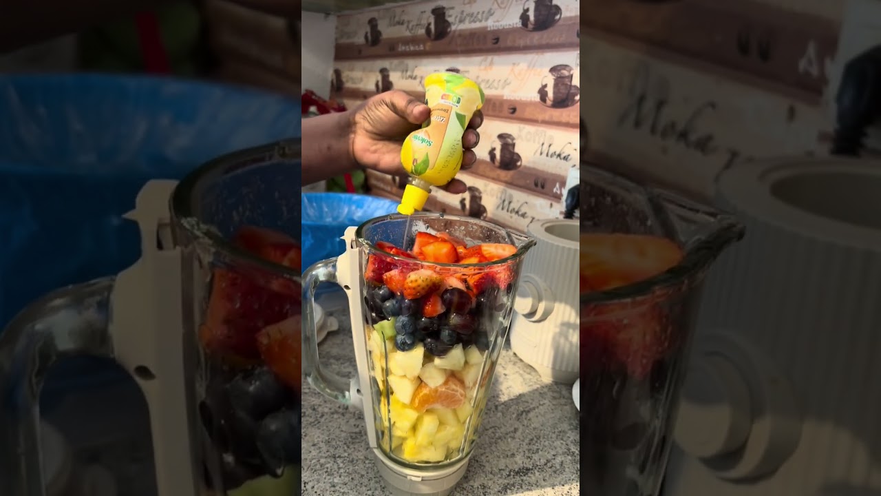 #mummyqueenskitchen #preparing smoothie 