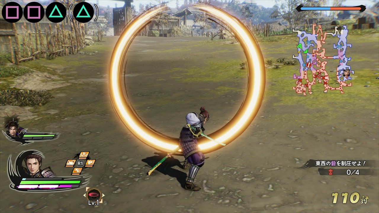 【Samurai warriors5】Nobuyuki Oda - Katana（戦国無双５ 織田信行） モーション動画