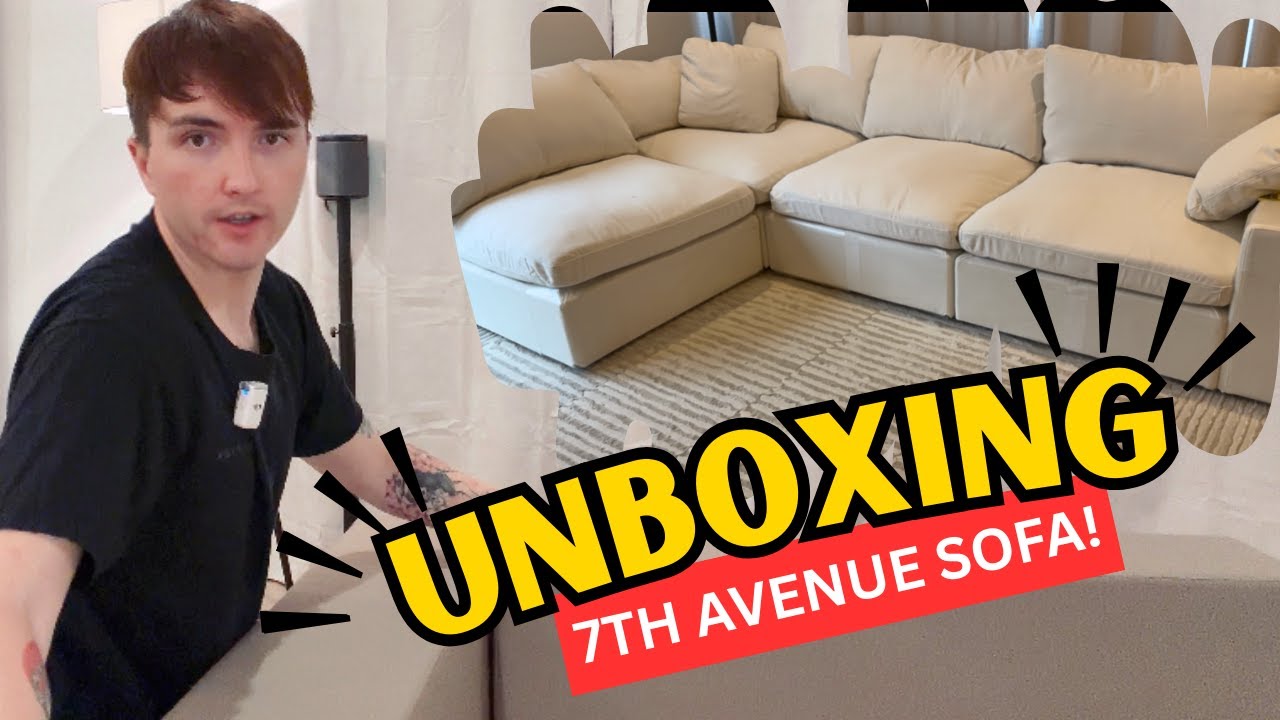 7th Avenue Modular Sofa Unboxed!