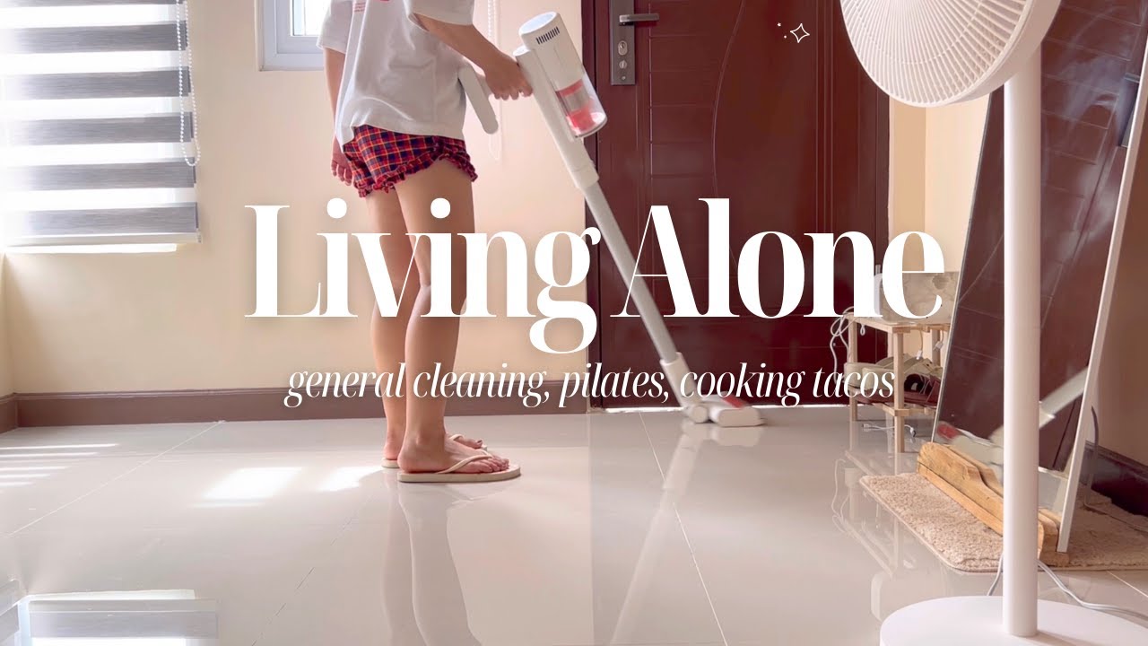LIVING ALONE | Clean & Organize With Me | Bought My Dream Vacuum Worth Php19K ($300+)