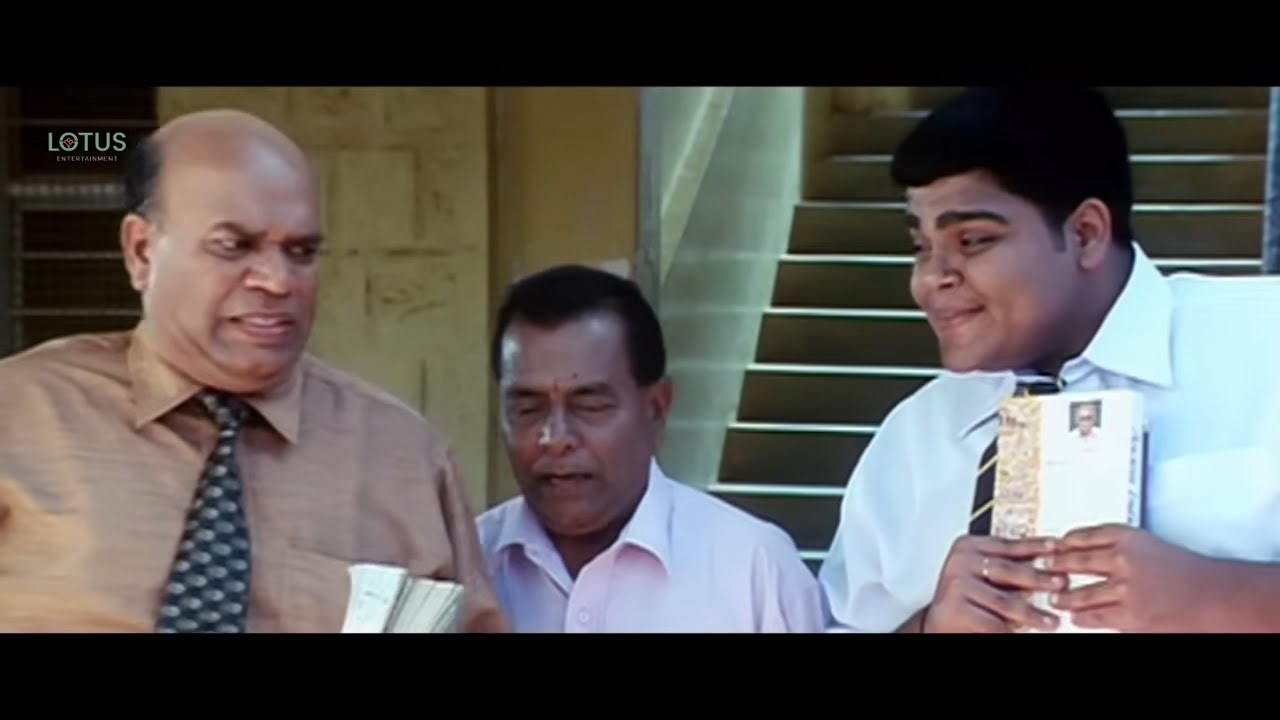 ವಿದ್ಯಾರ್ಥಿಯ ಊಟದ ಕ್ಯಾರಿಯರ್ ನೋಡಿ ಶಾಕ್ ಆದ ಜನಾರ್ಧನ್ Full Comedy 😂 - Kannada Movie Comedy Scene