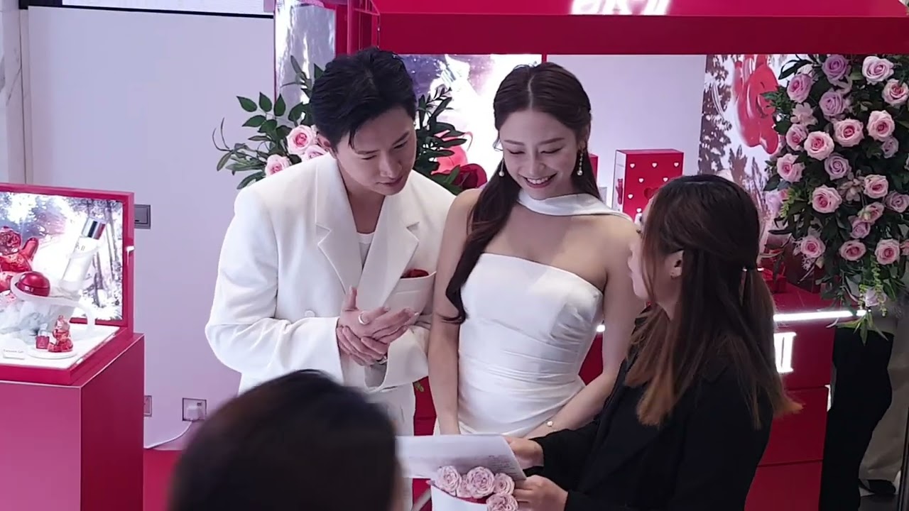 GM 曾展望、Sophie 葉倩文  -SK-II 愛的花語：點亮情人節 銅鑼灣崇光 SK-II專櫃開幕活動Ⅰ花絮