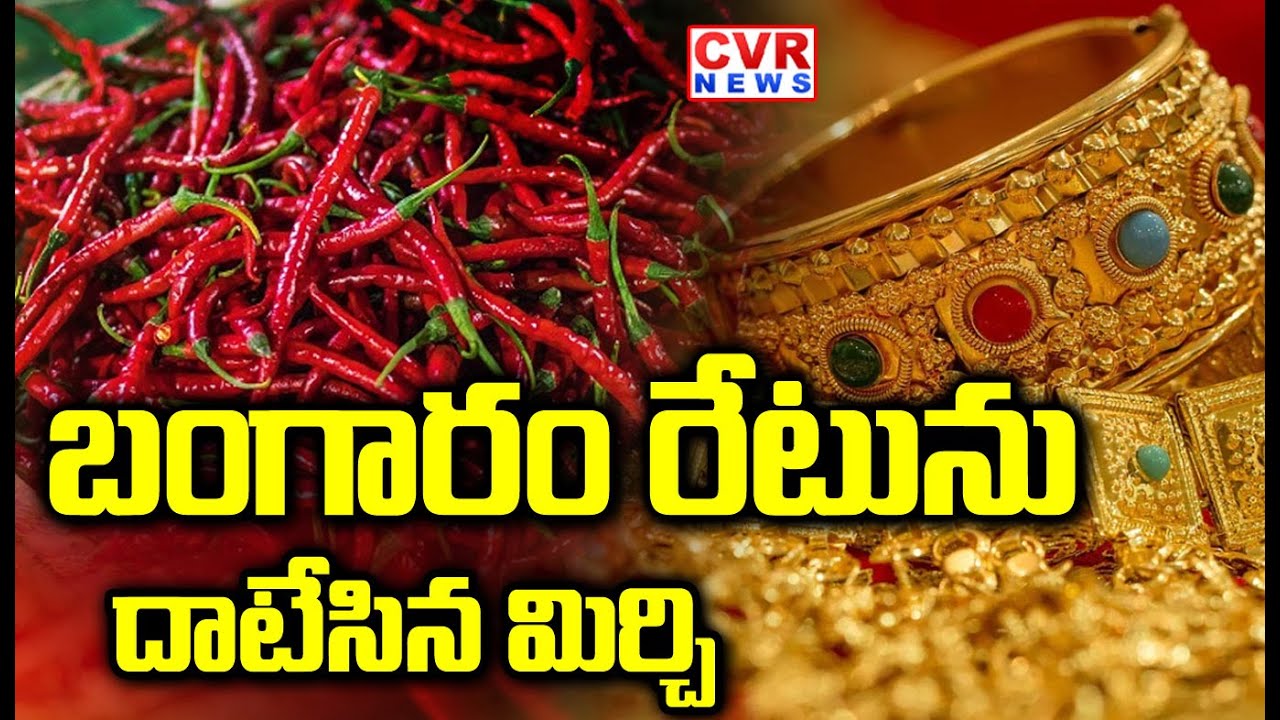 Mirchi Price Creates High Record In Enumamula Market | Warangal News | CVR NEWS