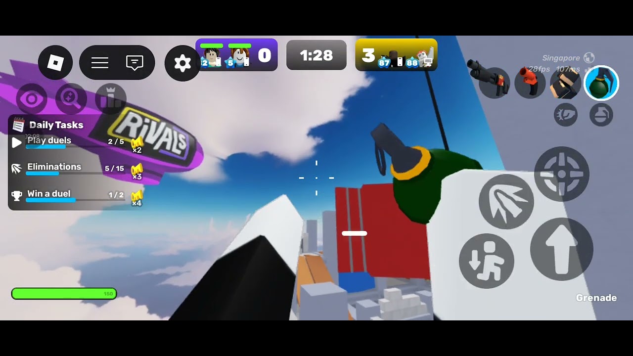 Playing rivals guys part 2