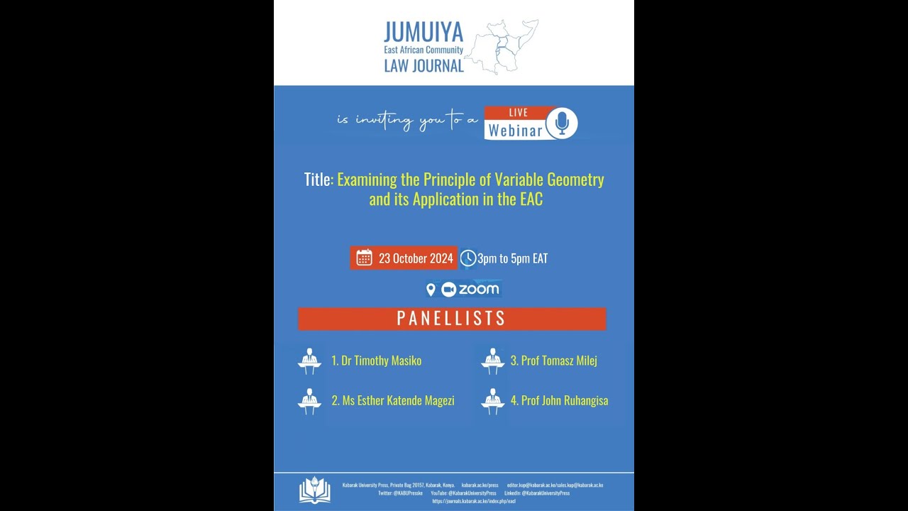 Examining the Principle of Variable Geometry and its application in the EAC
