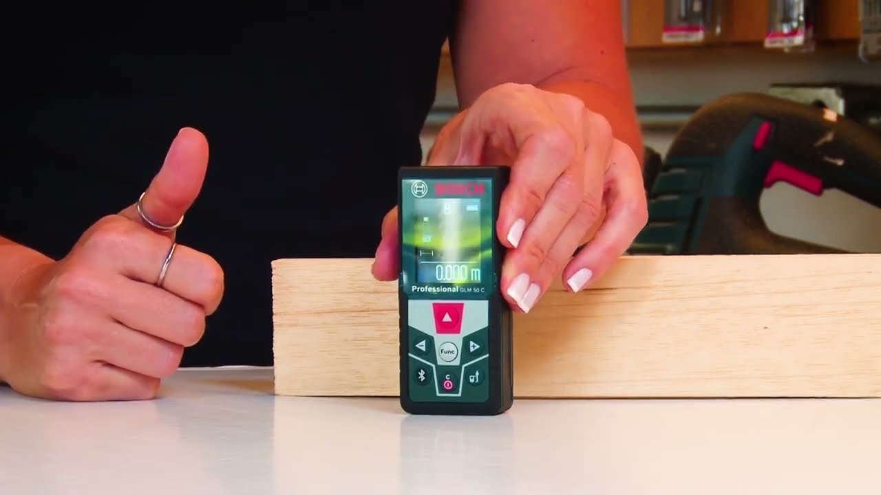 📏💡 Quer mais precisão nas medições? Conheça a Trena a Laser Bosch GLM 50-12!