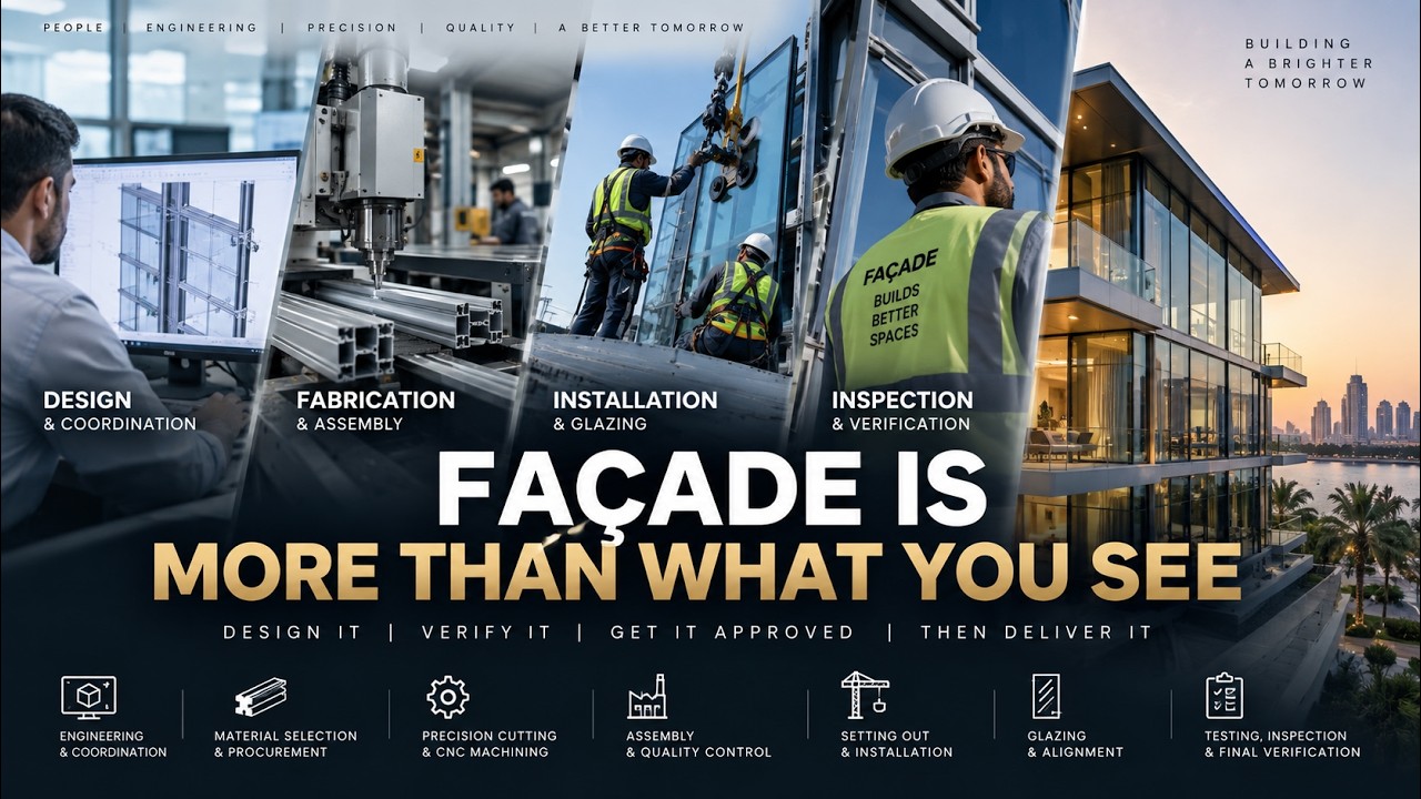 FA&Ccedil;ADE IS MORE THAN WHAT YOU SEE | From Design to Installation