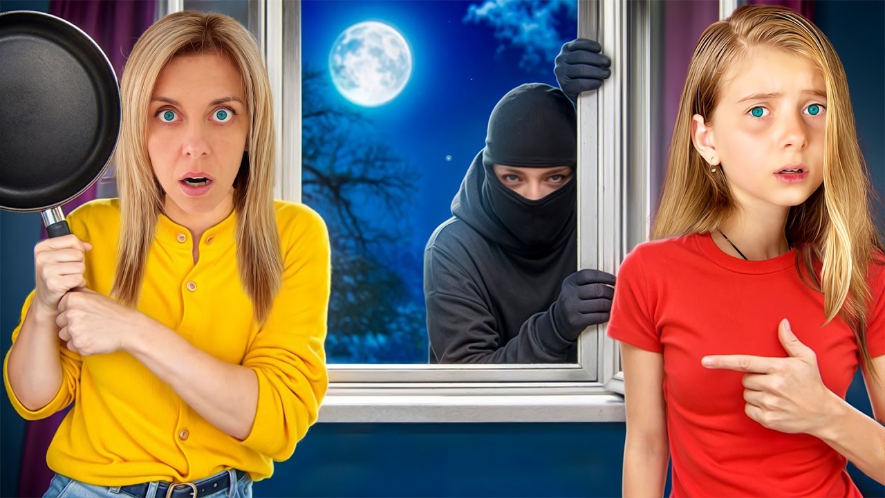 Partea 2 🥷 Un INFRACTOR se ascunde &icirc;n casa noastră 🏠 FRATELE mai mare VS FRATELE mai mic 👧