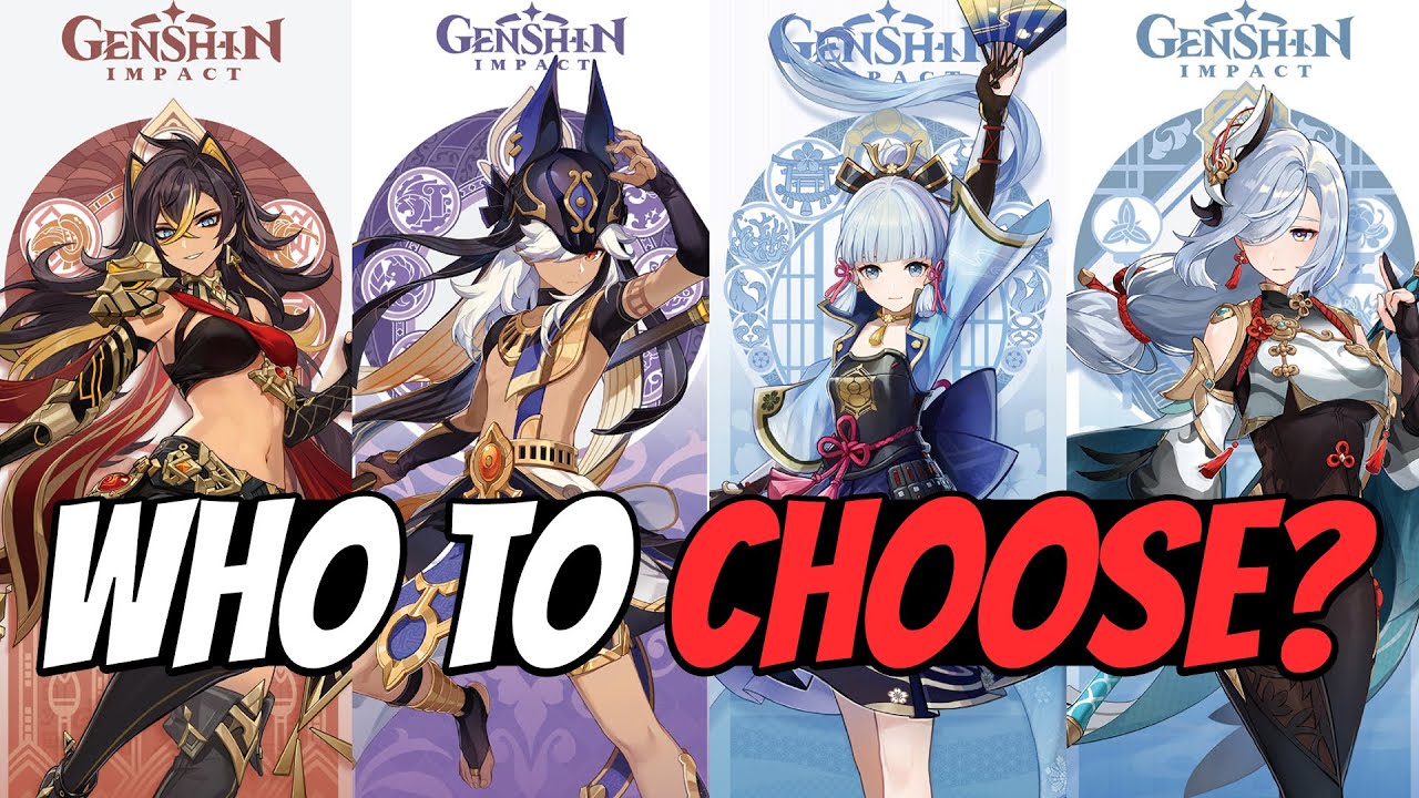 Dehya Vs Cyno Vs Ayaka Vs Shenhe | Who Should You Pull? (Genshin 3.5)