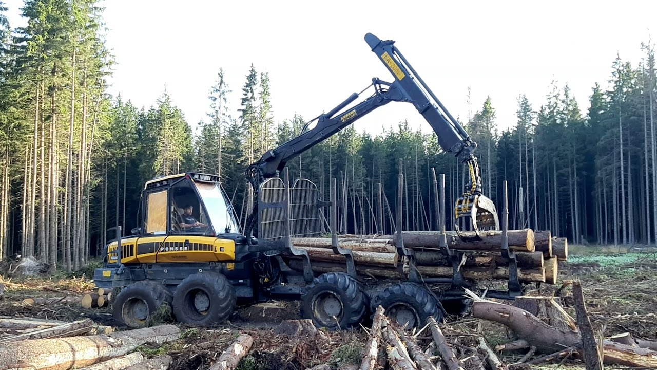 Forwarder Ponsse Wisent #forestmachine
