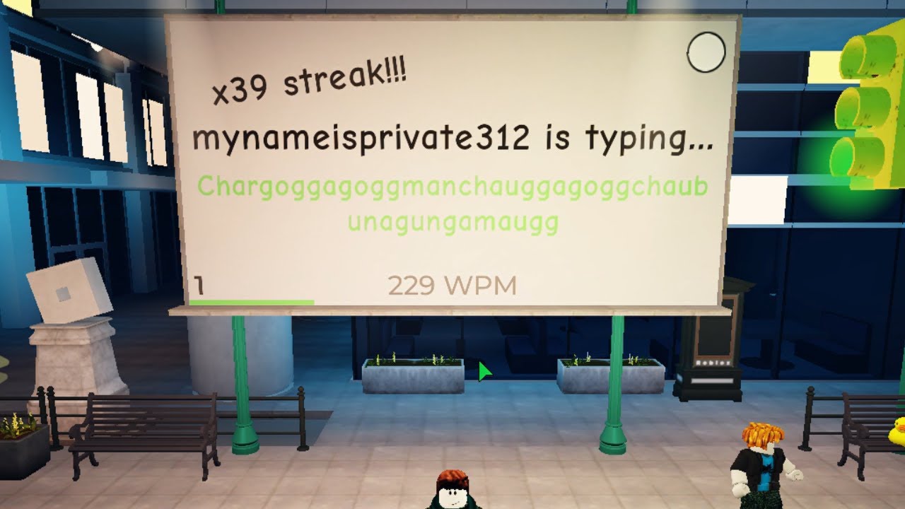 FASTEST SPEEDTYPIST vs. FASTEST HACKER (Roblox Spelling Bee)