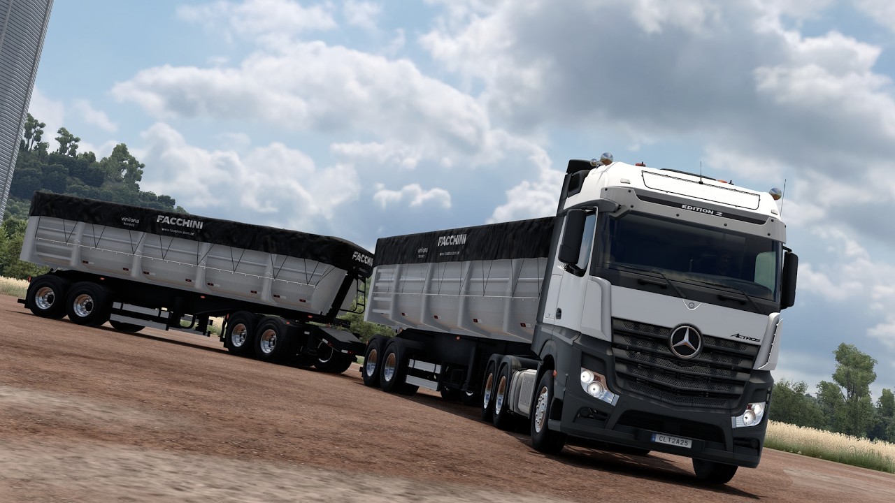 Testando a nova física no Mapa RBR ETS2 1.58  [🔴] 𝐀𝐎 𝐕𝐈𝐕𝐎