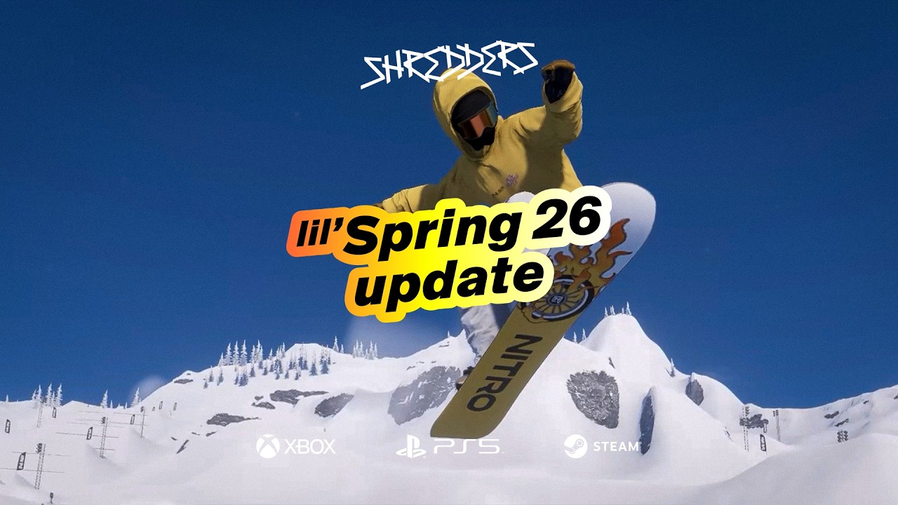 Shredders lil’ Spring 26 update 🔥