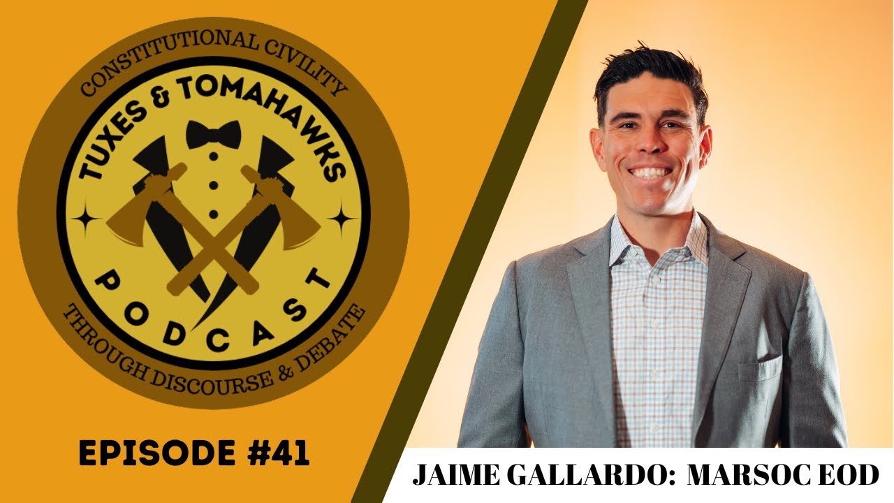 Episode 41: Jaime Gallardo; MARSOC EOD