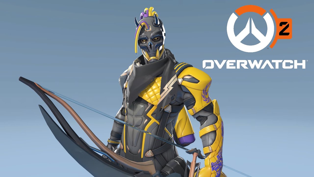 Hanzo dando flexada na competitiva Overwatch 2