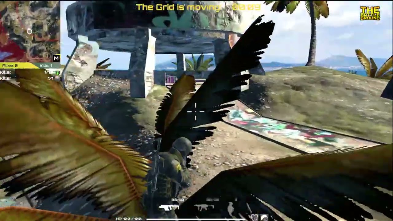 The Battleground first time in battle royale