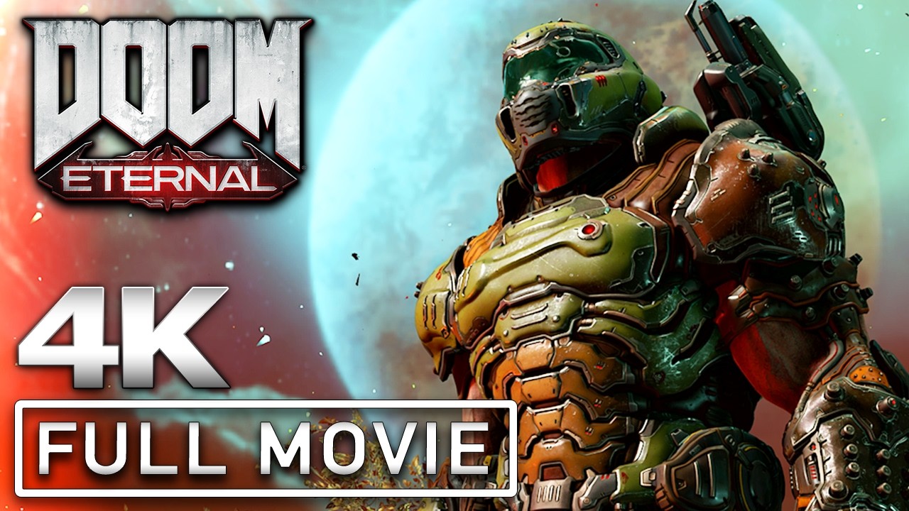 DOOM ETERNAL All Cutscenes (Full Game Movie) 4K 60FPS Ultra HD
