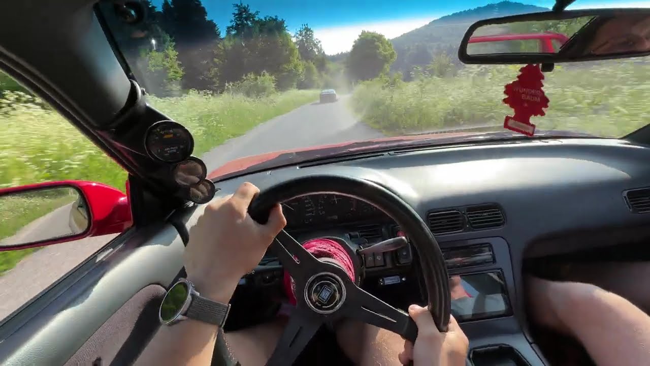Nissan 180SX 200SX S13 SR20DET POV touge grip chase