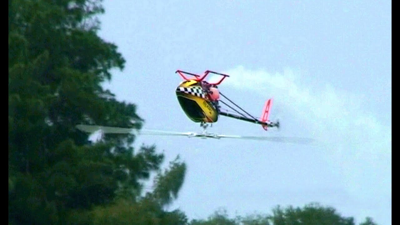 T-REX 700 Nitro Pro Helicopter - Negative Pitch Explained & Demonstrated