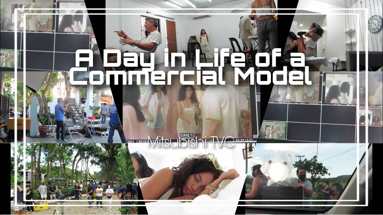 A Day in Life of a Commercial Model // Behind The Scene of our Mitsubishi Commercial