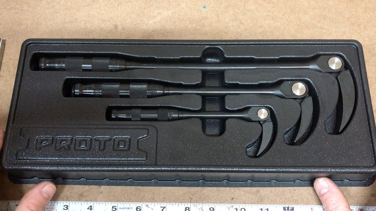 Proto 3 Piece Indexing Pry Bar Set!