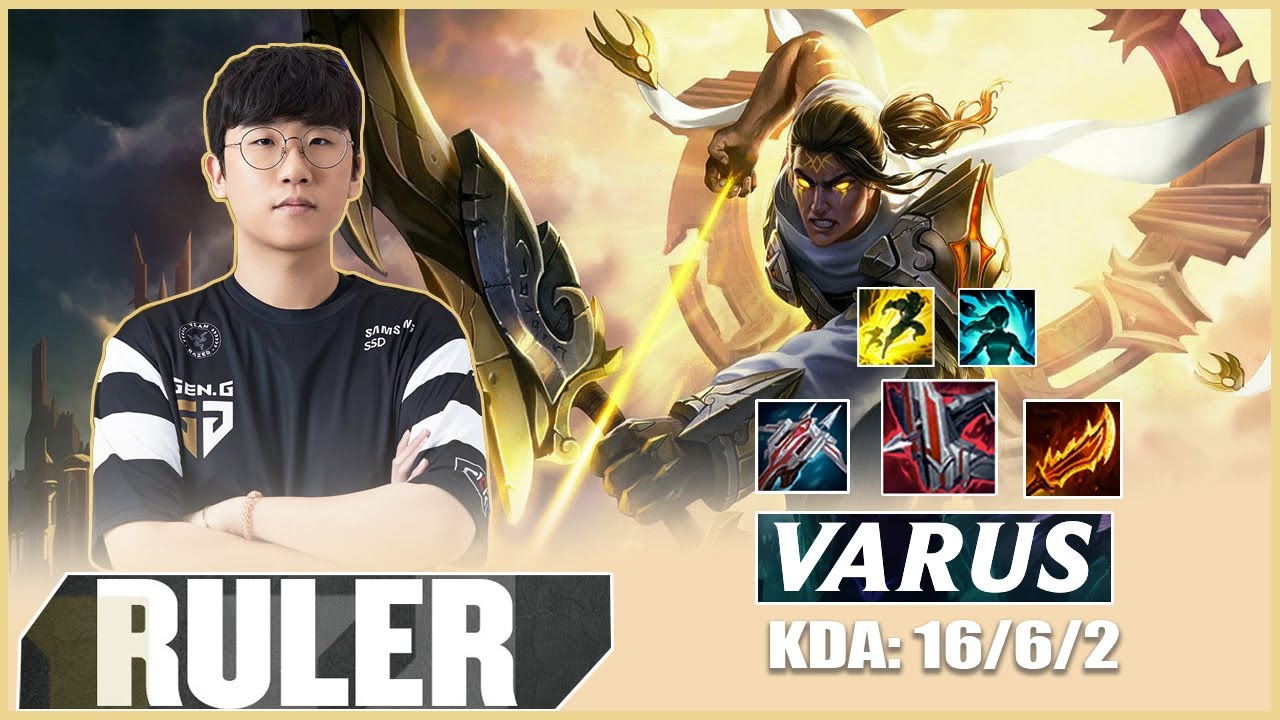 Ruler stream back after Worlds 2022 | Varus vs Ezreal - Lol Pro Replays